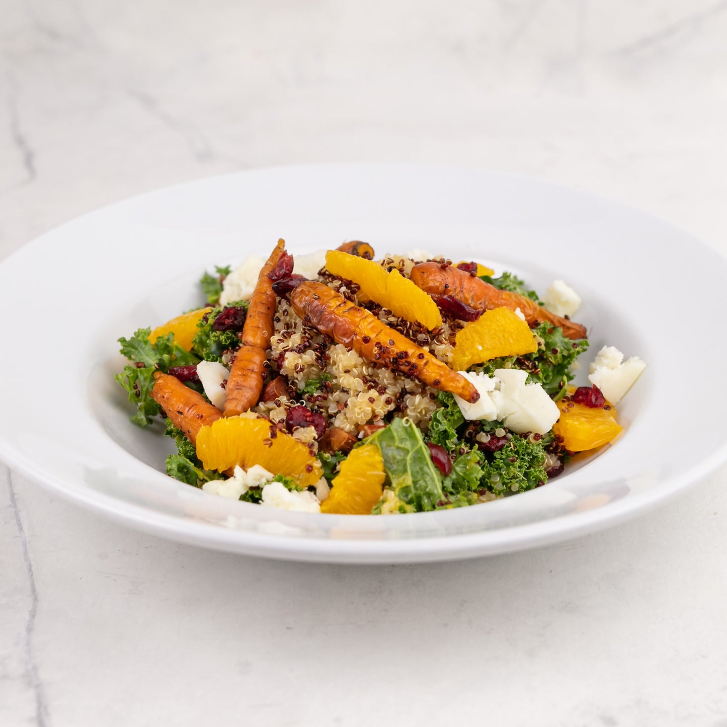 Ensalada de quinoa y kale