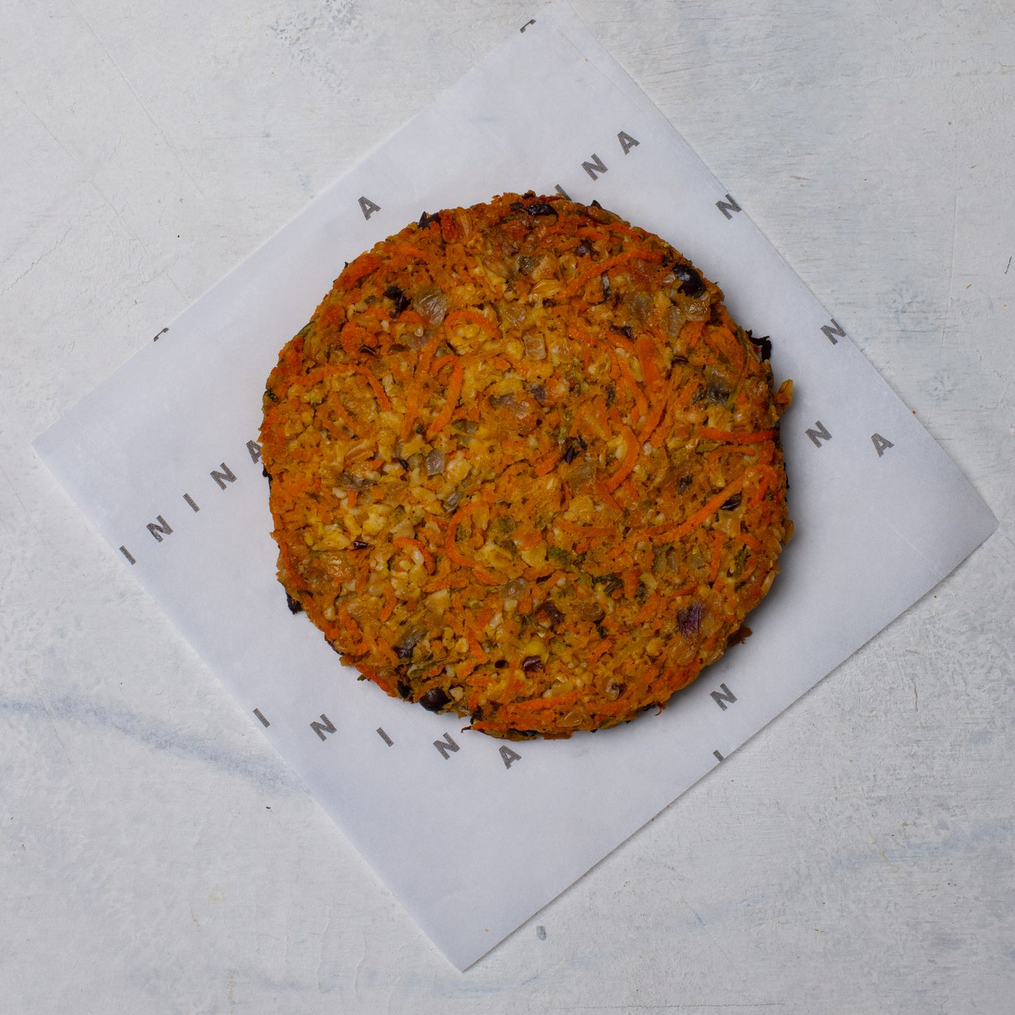 Hamburguesa vegana congelada