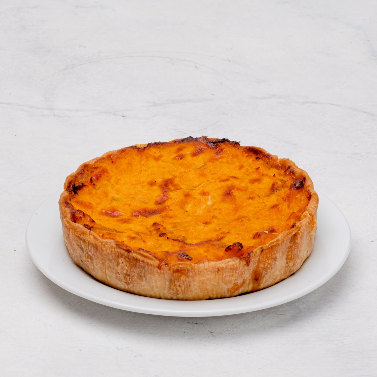 Tarta de calabaza y queso de cabra