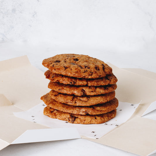 Caja de cookies levain