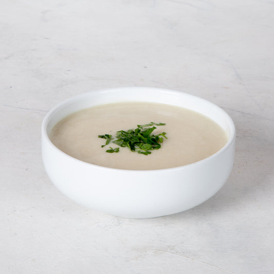 Sopa de papa y puerro
